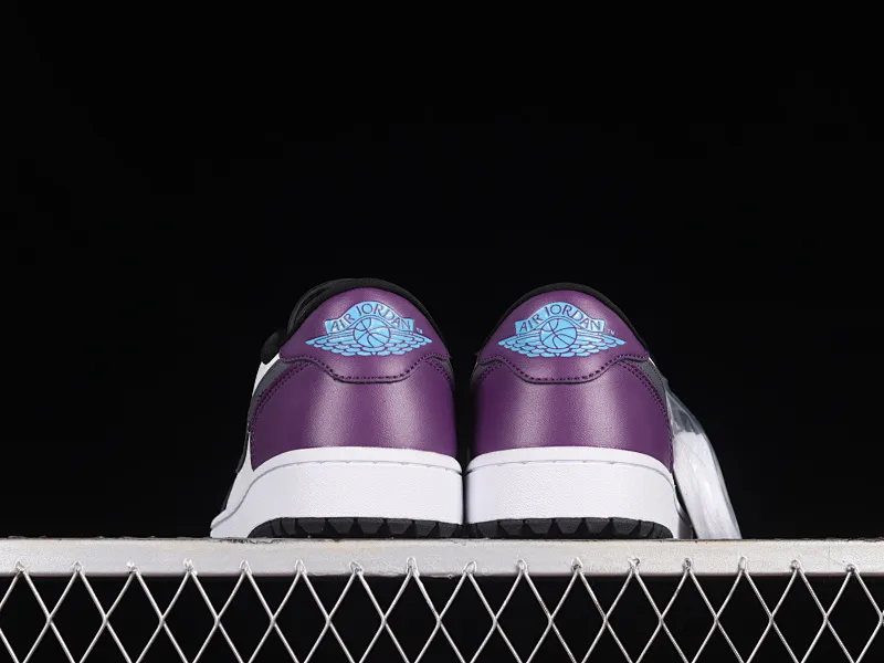 All categories Air Jordan Jordan series basketball shoes Air Jordan 1 Low Z version Air Jordan 1 Low Golf "Purple Smoke" AJ1 Joe 1 new golf version smoke white and purple DZ9787-155